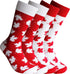 Maple Leaves Canada Unisex Men Women Fun Dress Casual Crew Funny Novelty Socks